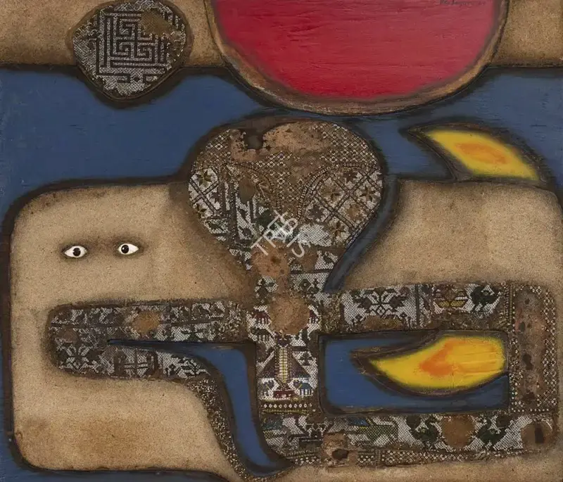 Sagara, Piraji (Artist). Untitled, 1969 | Painting, AG.Onl/30.07.25, 2025 · Asta Guru