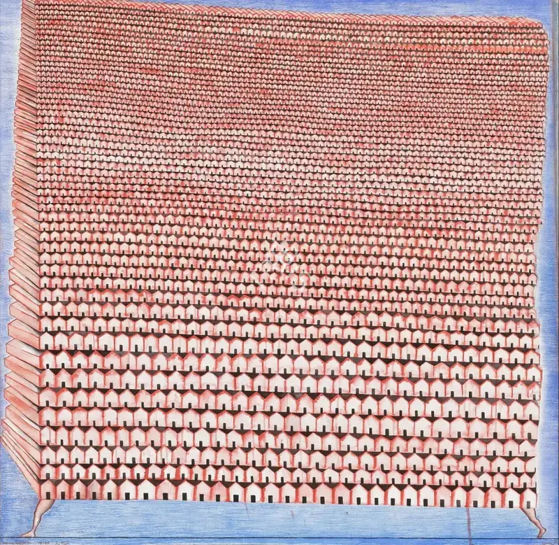 Zakir Hussain (Artist), Untitled, 2005, Painting