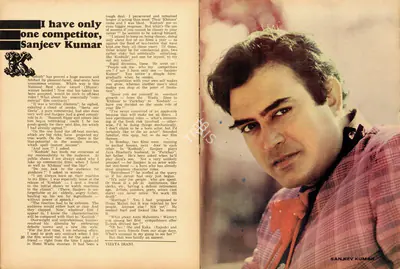 Vijaya Irani (Interviewer), I have only one competitor, Sanjeev Kumar, 1973, Conversation