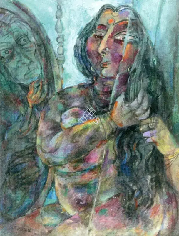 Paritosh Sen (Artist), Untitled, 1988, Painting