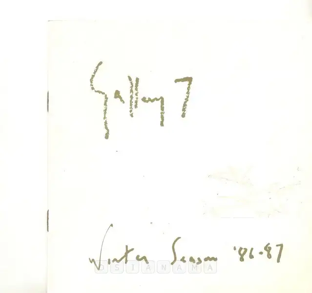 Navjot (Artist), Navjot, 1987, Solo Exhibition Catalogue