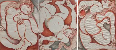 Archana Shastri (Artist), Woman Series, 1998, Painting