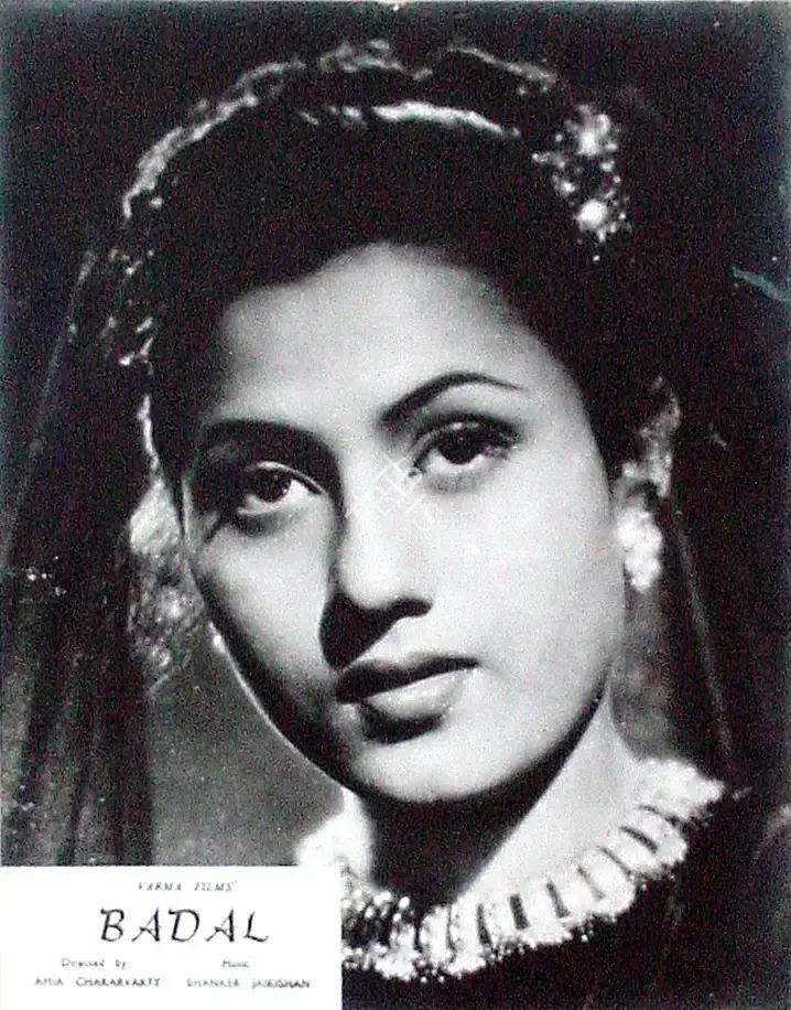 Amiya Chakravarty (Director), Badal, 1951, Lobby Card