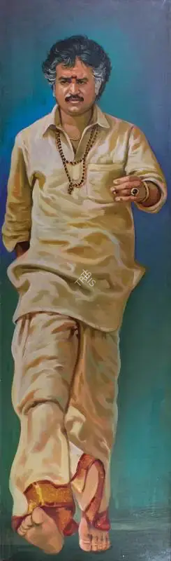 Armugam (Artist), Armugam (Artist), Rajnikanth | Original Artwork, n.d., Original Artwork