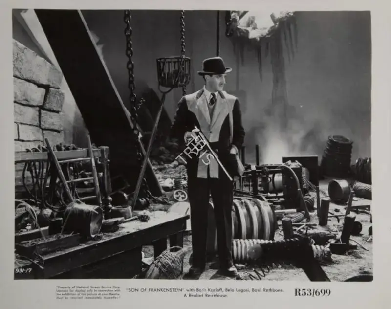George Robinson (Cinematographer), Son of Frankenstein, 1939, Photographic Still