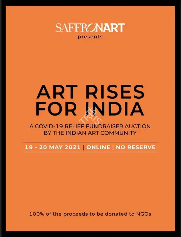 Saffronart (Auction House), Art Rises for India, 2021, Auction Catalogue