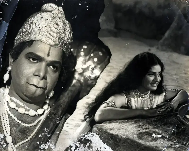 Kantibhai Parikh (Producer), Shankar Sita Ansuya, 1965, Photographic Still