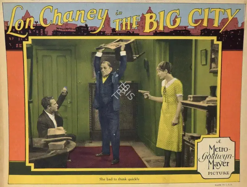 Browning, Tod (Director), The Big City, 1928 | Lobby Card | CinemaEducation | 00795102