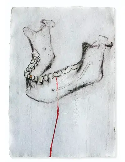 Mithu Sen (Artist), Wisdom, 2019, Painting
