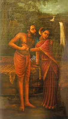 Raja Ravi Varma (Artist), Arjun Subhadra, Painting