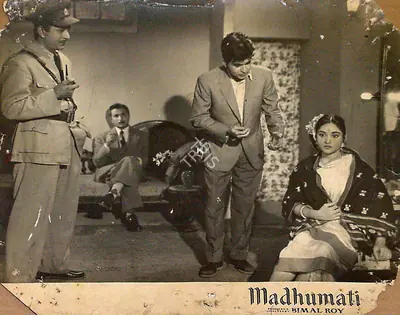 Dilip Gupta (Cinematographer), Madhumati, 1958, Lobby Card
