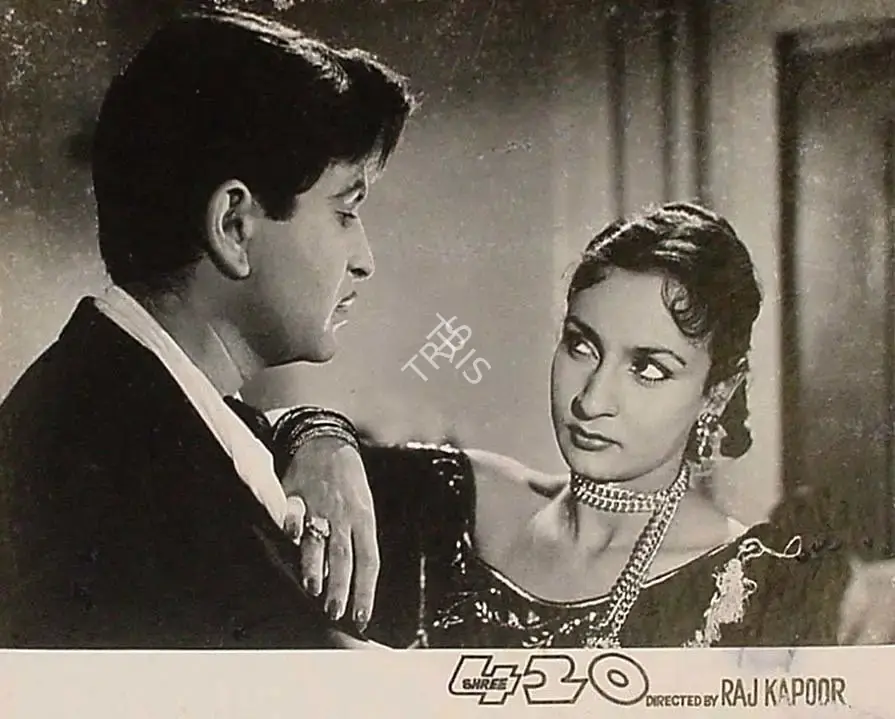 Radhu Karmakar (Cinematographer), Shree 420, 1955, Lobby Card