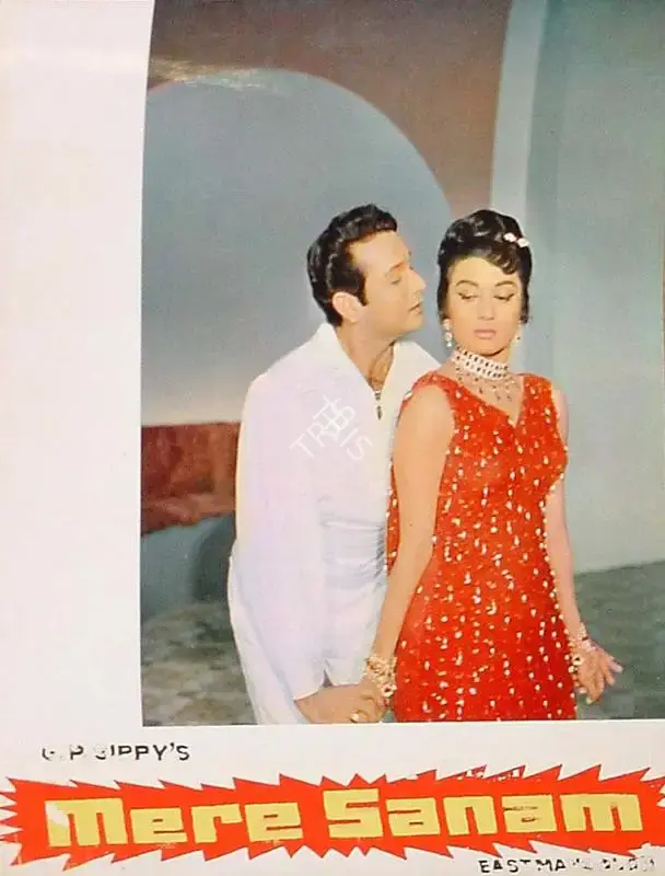K. Vaikunth (Cinematographer), Mere Sanam, 1965, Lobby Card
