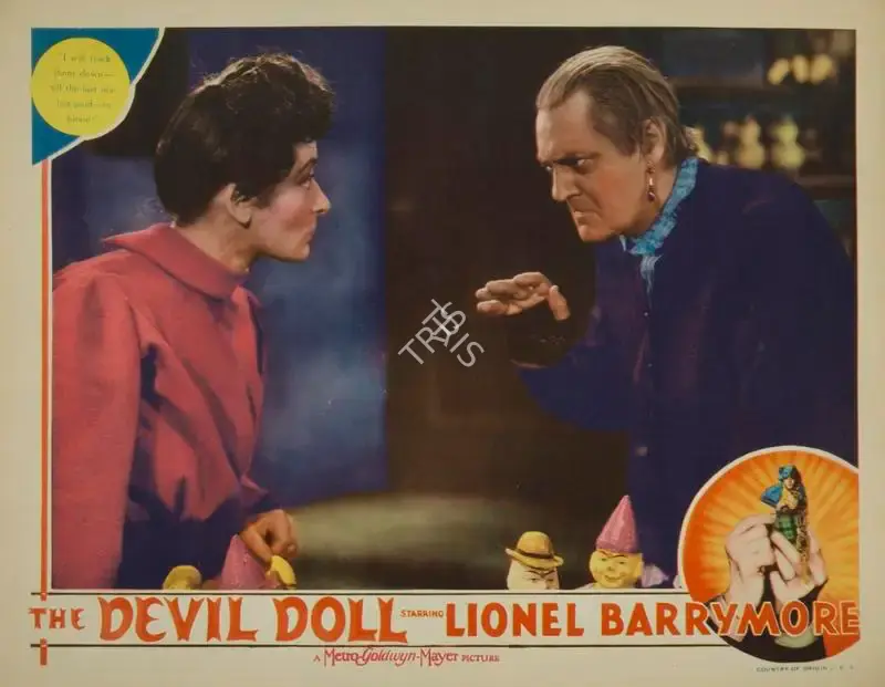 Tod Browning (Producer), The Devil-Doll, 1936, Lobby Card