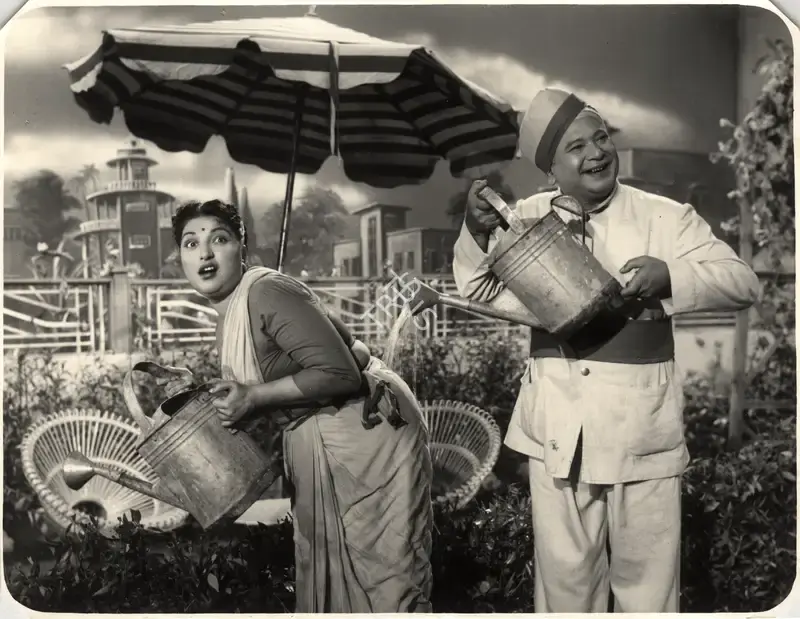 Roop K. Shorey (Director), Ek Ladki Saat Ladke, 1961, Photographic Still
