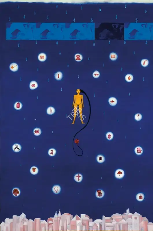 Rodwittiya, Rekha (Artist). Naika, 2001 | Painting, Os.Del/18.03.08, 2008 · Osian's
