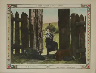 Edward F. Cline (Director), The Paleface, 1922, Lobby card