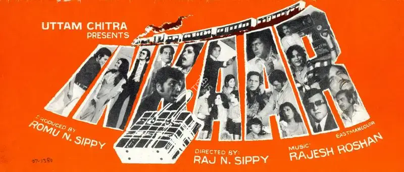 Romu N. Sippy (Producer), Inkaar, 1977, Song-Synopsis Booklet