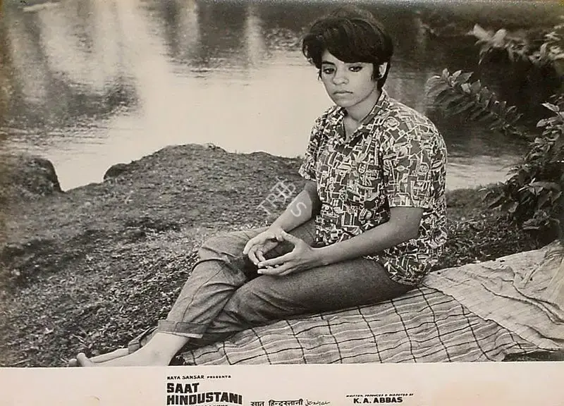 Ramachandra (ii) (Cinematographer), Saat Hindustani, 1969, Lobby Card
