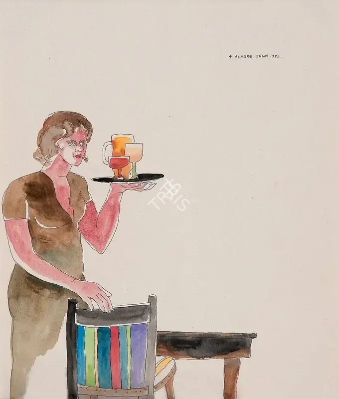 K. Laxma Goud (Artist), Untitled, 1982, Painting