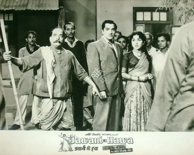 V. Avadhut (Cinematographer), Jawani Ki Hawa, 1959, Lobby Card