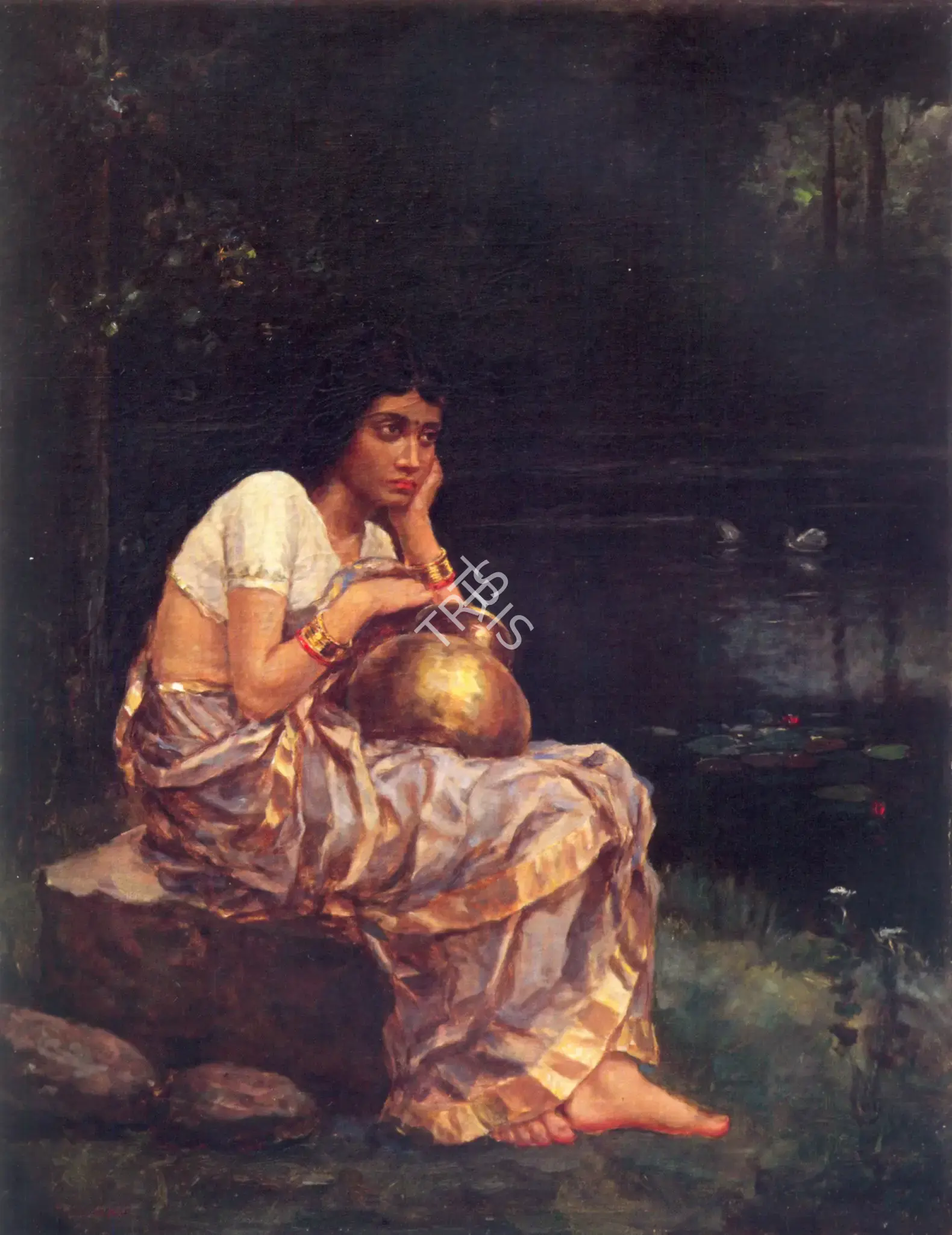 Hemendranath Mazumdar (Artist), Untitled, 1935, Painting