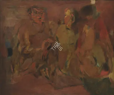 Tyeb Mehta (Artist), Untitled, 1966, Painting