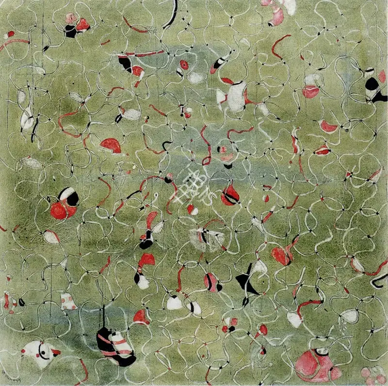 Balraj Khanna (Artist), Out of the Blue, 1995, Painting