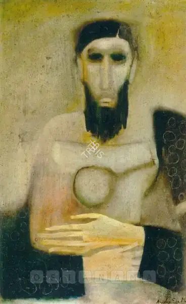 Anjolie Ela Menon (Artist), Untitled, 1973, Painting