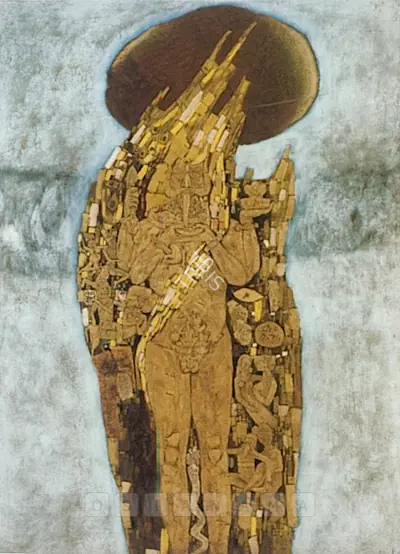 Arup Das (Artist), Untitled, Painting