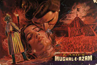 K. Asif (Producer), Mughal E Azam, 1960, Showcard