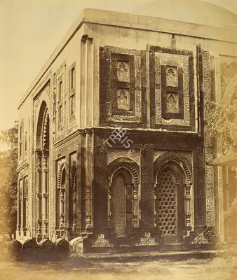 Felice Beato (Photographer), Kootub,Delhi, 1858, Antiquarian Photograph