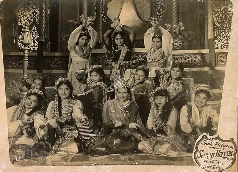 Ramaniklal N. Shah (Producer), Sakhi Hatim, 1955, Lobby Card