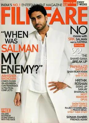Jitesh Pillaai (Editor), Filmfare, 2008, Magazine