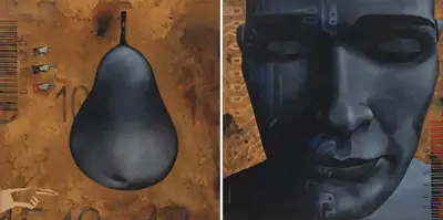 Baiju Parthan (Artist), Still Life/Proxy Self (Object of Desire), 2001, Painting