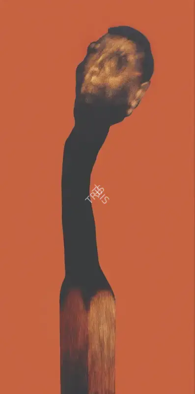 Rahul Chowdhury (Artist), Burning Desire - Matchstick, 2007, Painting