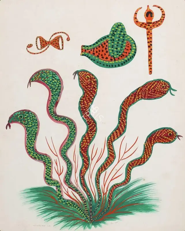 Jangarh Singh Shyam (Artist), Untitled, 1989, Painting