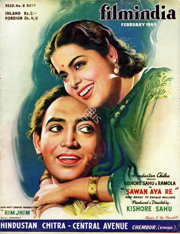 Baburao Patel (Editor), Filmindia, 1949, Magazine