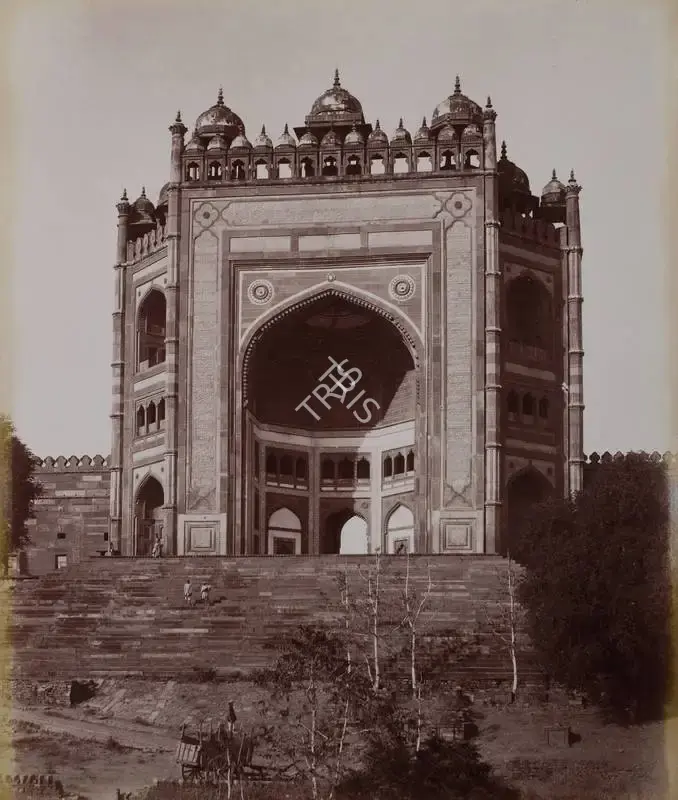 Unknown (Photographer), The Buland Gate Fatepur Sikri, 1901, Antiquarian Photograph