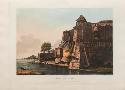 Unknown (Printmaker), Multura Fort, 1803, Aquatint
