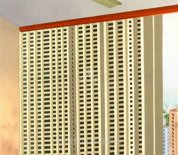 Prajakta Palav (Artist), A Curtain, 2006, Painting