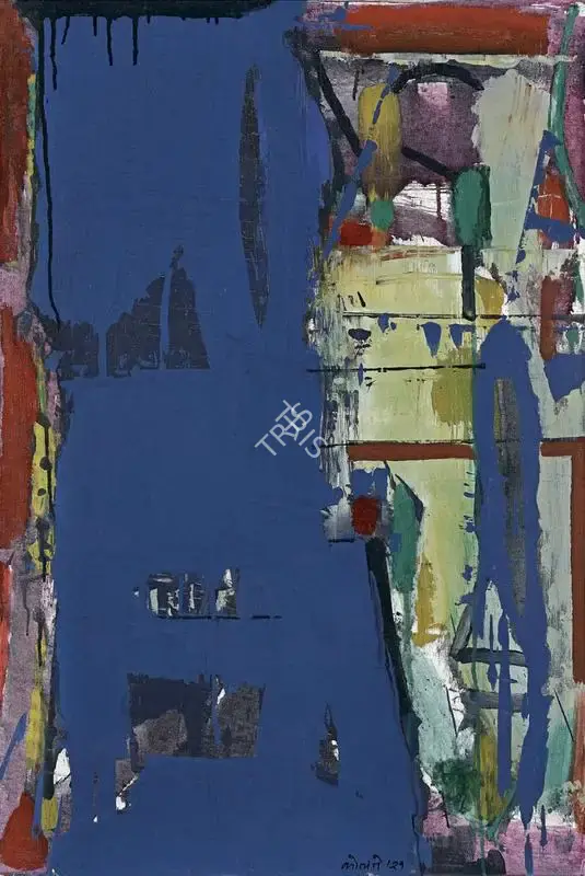 Kolte, Prabhakar (Artist). Untitled, 2021 | Painting, AG.Onl/21.06.23, 2023 · Asta Guru