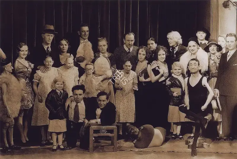 Tod Browning (Producer), Freaks, 1932, Working Still