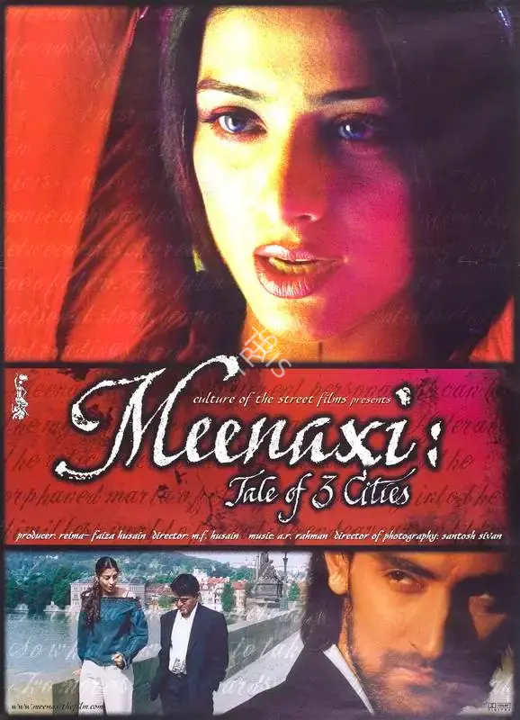 Reima Faiza Husain (Producer), Meenaxi Tale Of Three Cities, 2004, Full Sheet Poster
