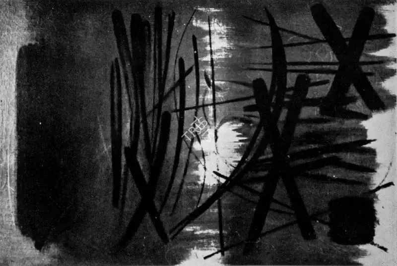 Hans Hartung (Artist), Nocturne, 1949, Painting