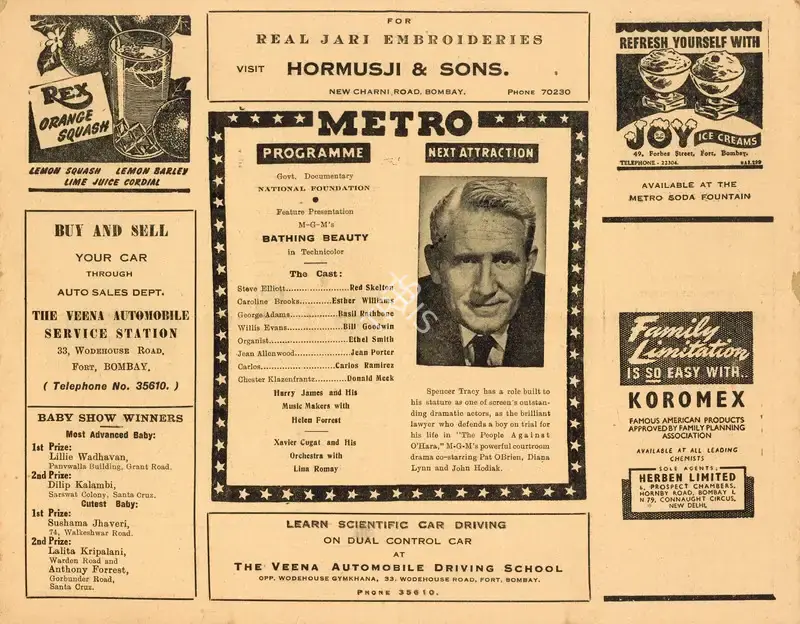 John Sturges (Director), The People Against O'Hara, 1951, Handbill