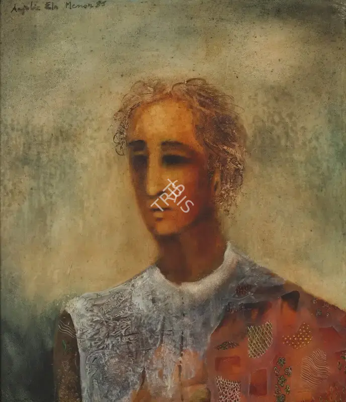 Anjolie Ela Menon (Artist), Untitled, 1985, Painting