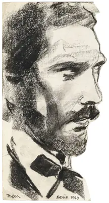 Jogen Chowdhury (Artist), Untitled, 1969, Drawing