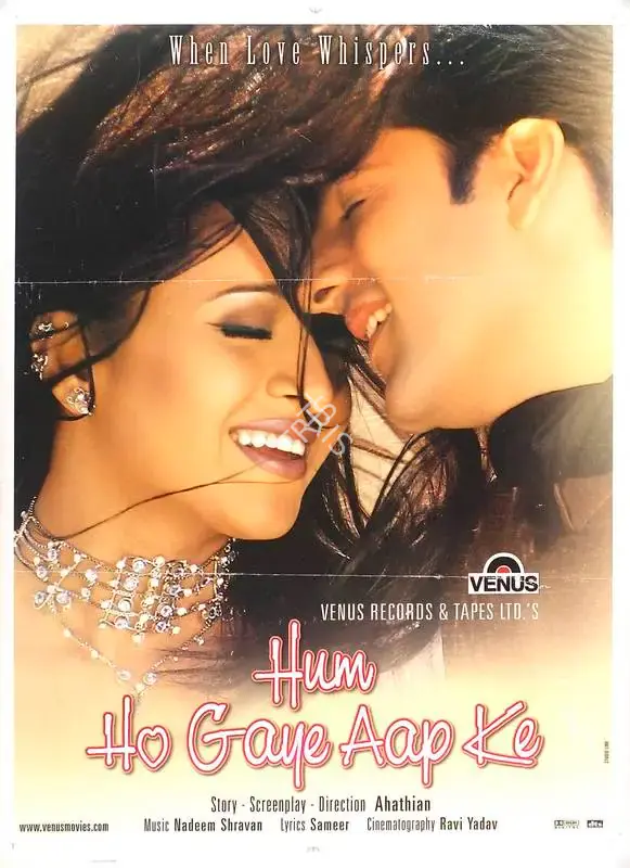 Ahathian (Director), Hum Ho Gaye Aap Ke, 2001, Full Sheet Poster