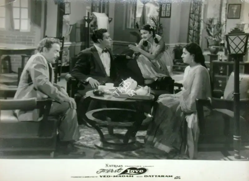 Madan (Producer), First Love, 1961, Lobby Card